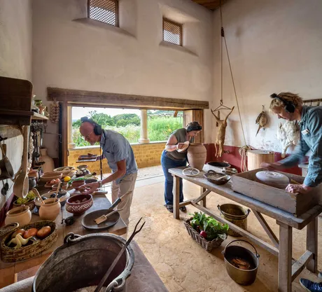 kitchen part of the villa
