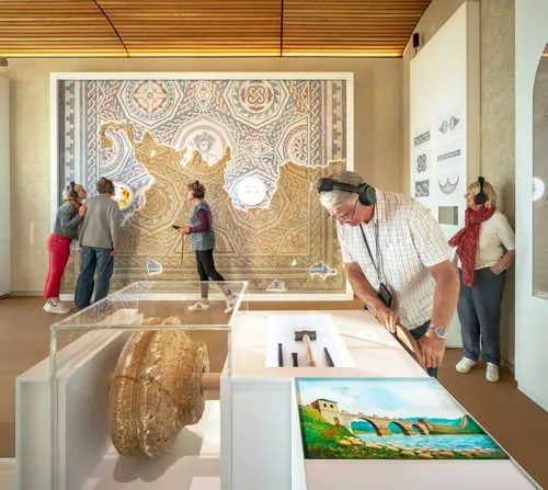 bacchus mosaic part