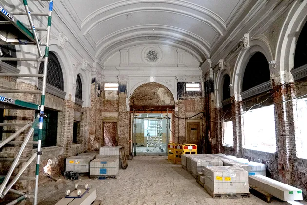 The ARTIS aquarium is currently under construction.