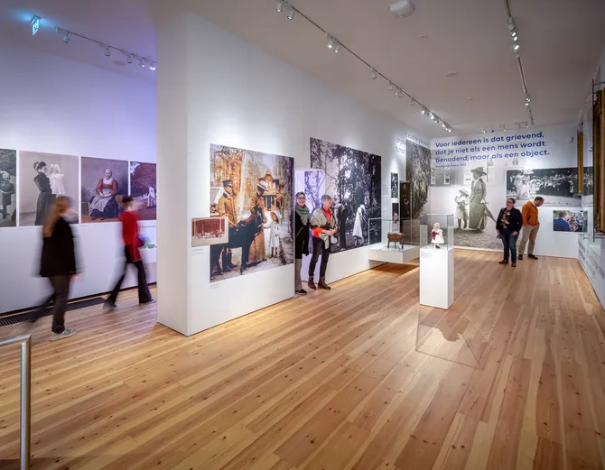 Walls full of stories in the east wing