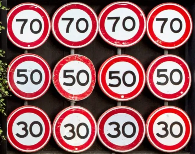 After Expo A16 closes, builders will either reuse or repurpose these signs, tires, asphalt, scaffolding, and traffic lights.