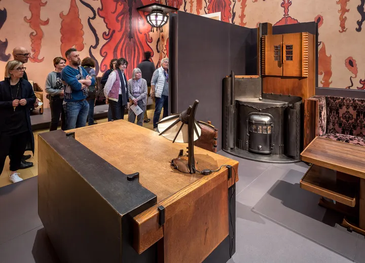 Amsterdamse school architects stove