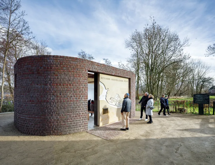 Beth haim entrance of the pavilion