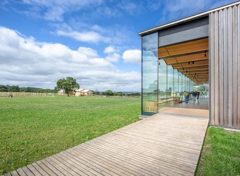 The museum and the villa together
