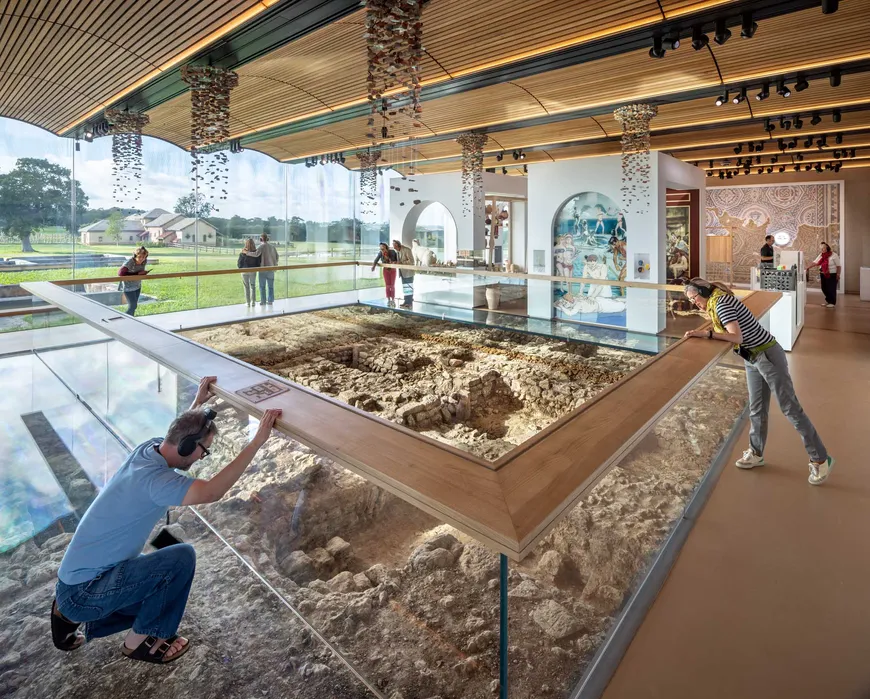 Roman villa overview