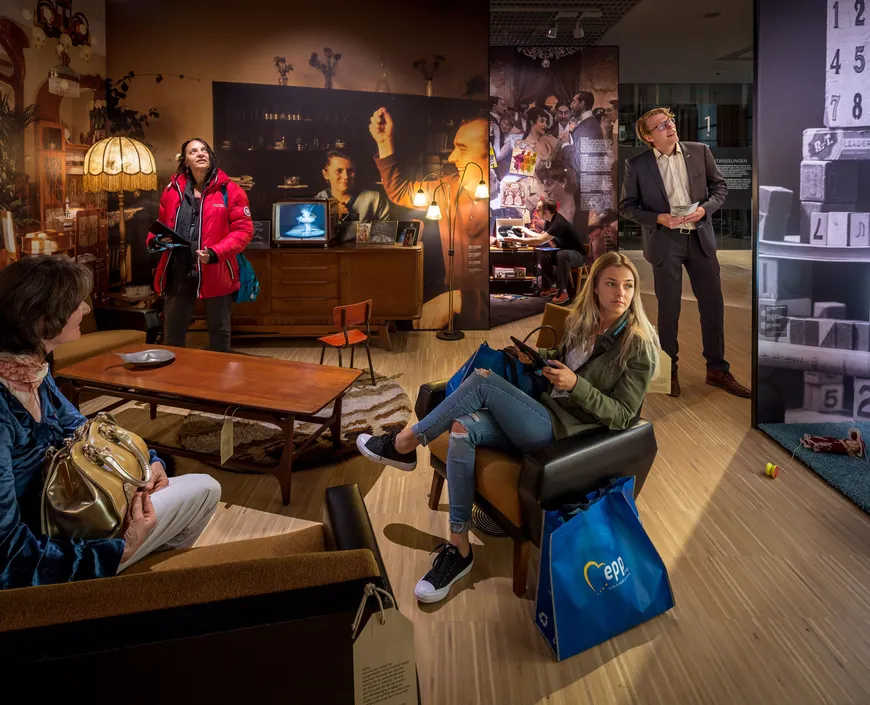 The new House of European History hosts its first temporary exhibition entitled (Inter)actions: centuries of commerce, combat and creation.