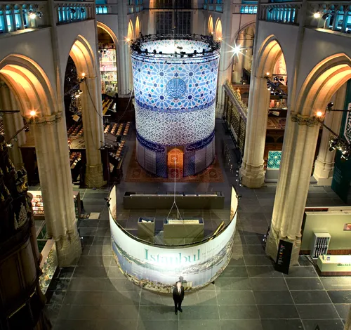 From above with lighting details