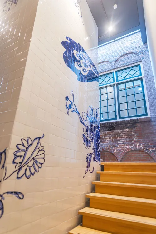 A flexible space with two floors