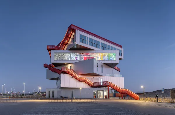 The architecture of Portlantis is designed by MVRDV, a true landmark.