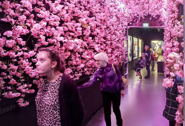 Blossom tunnel