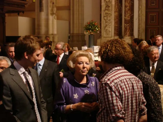 Opening with Queen Beatrix