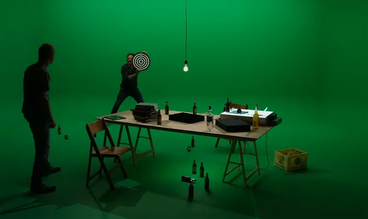 As exhibition designers we create narrative spaces. Space is as important for the story and experience as text, objects, film, light and sound.