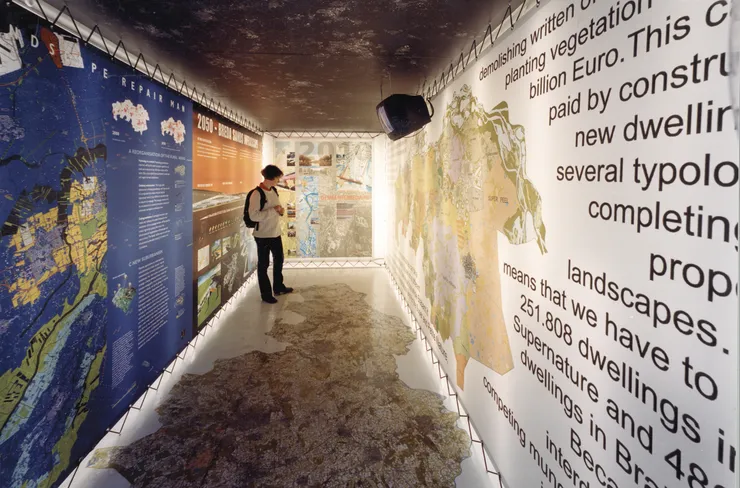 Hallway with stories