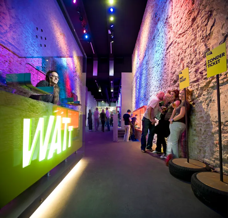 Central street entrance