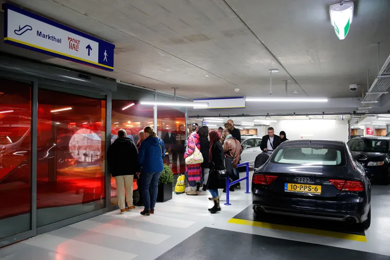 From parking to exhibition space